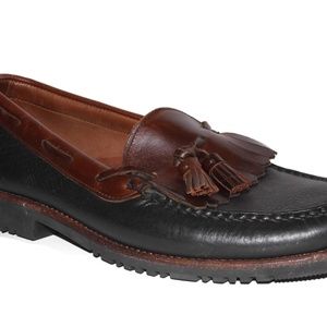 Allen Edmonds Nashua Sz 10 D Brown Black Casual Ta